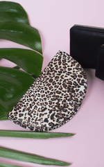 Abella Curved Card and Coin Purse Z7 Leopard Print