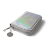 Abbetina Card and Coin Holder Silver Holographic